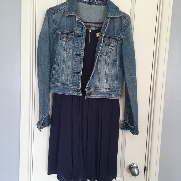 American Eagle Jean Jacket Sz S - Picture 3 of 5